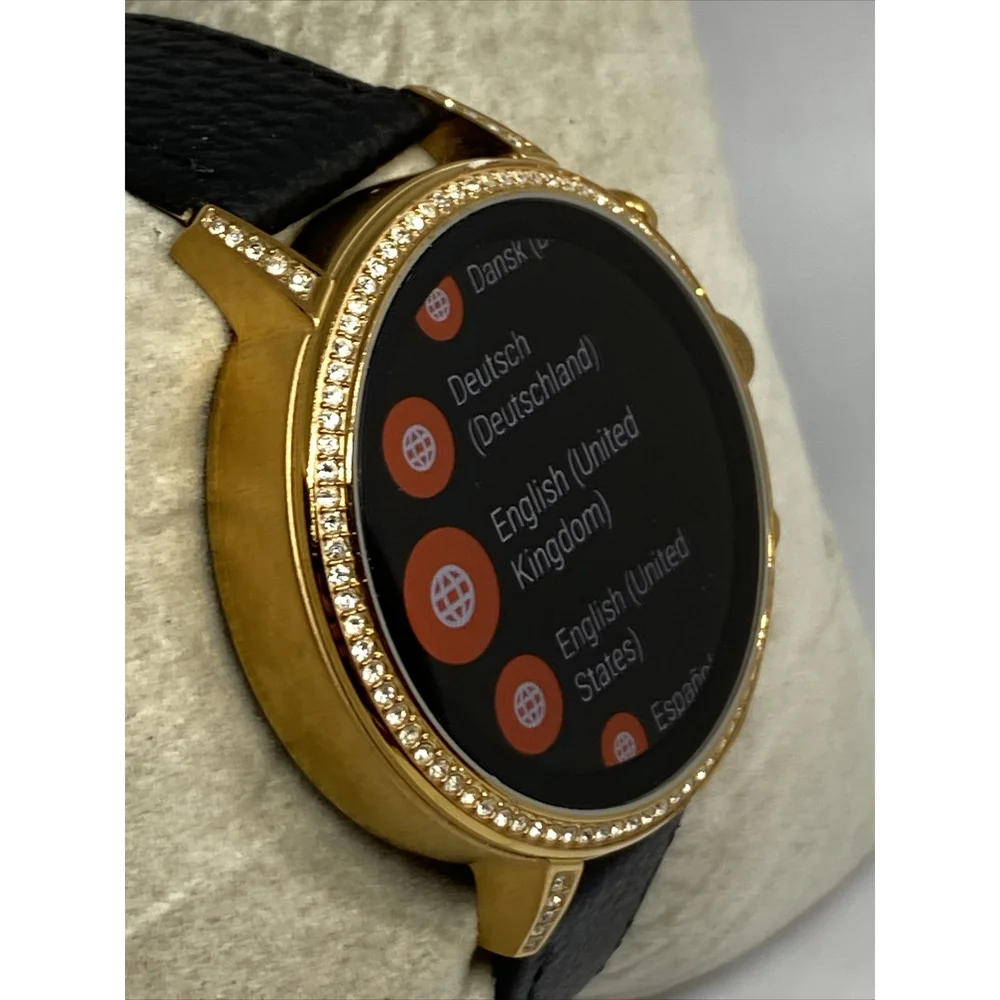Fossil Gen 4 Authentic Digital Dial Smart Watch Custom Band FTW6021 CR107